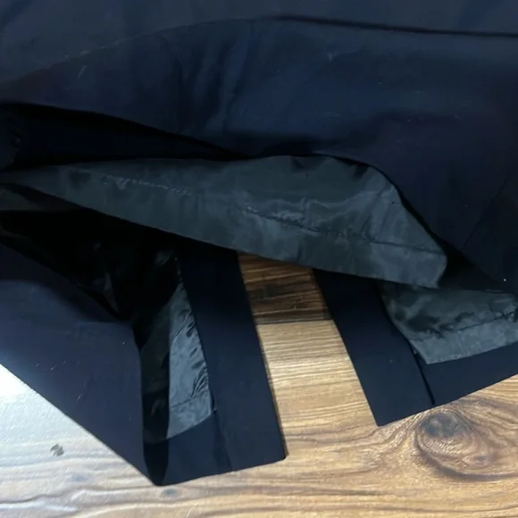 Ralph Lauren wool navy midi maxi pencil skirt, size 6 - Picture 3 of 7